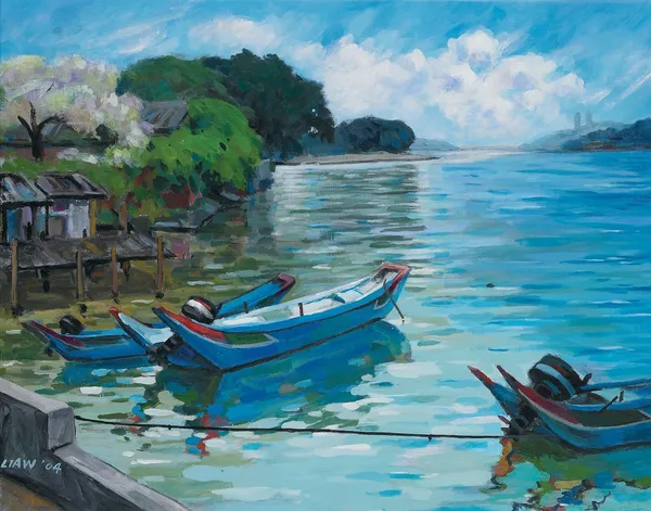 淡水一角-A scene of Tan-Shui