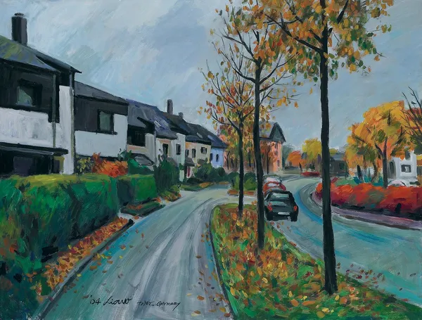 落葉知秋(Trier)-Informed of autumn by fallen leaves(Trier Germany)