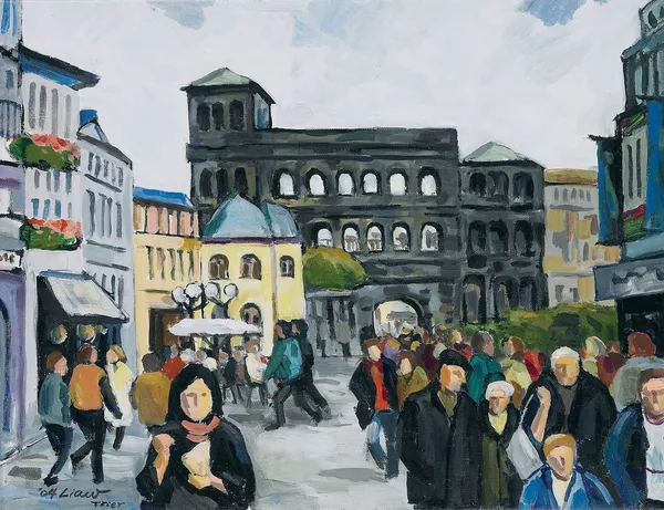 黑門(Trier)-Porta Nigra (Trier Germany)