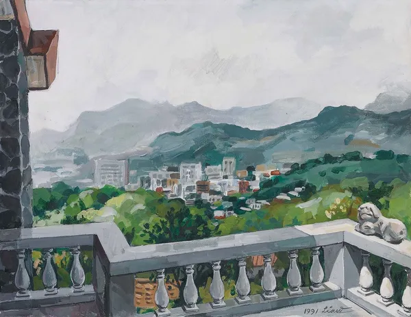 天母遠眺-Tian-Mu in the distance