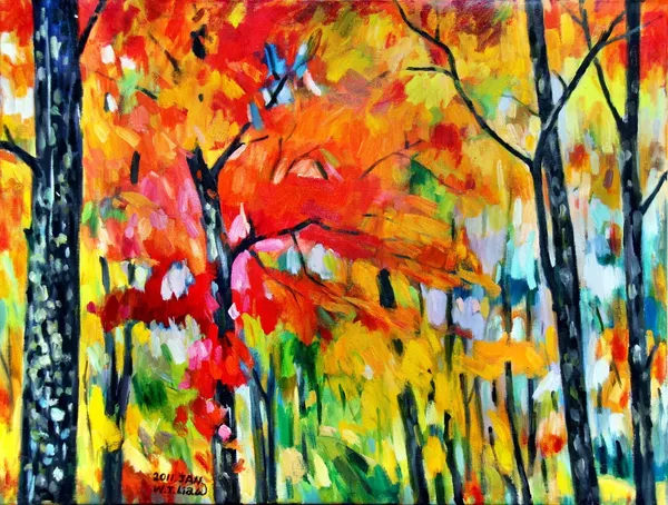 秋林-Autumn woods