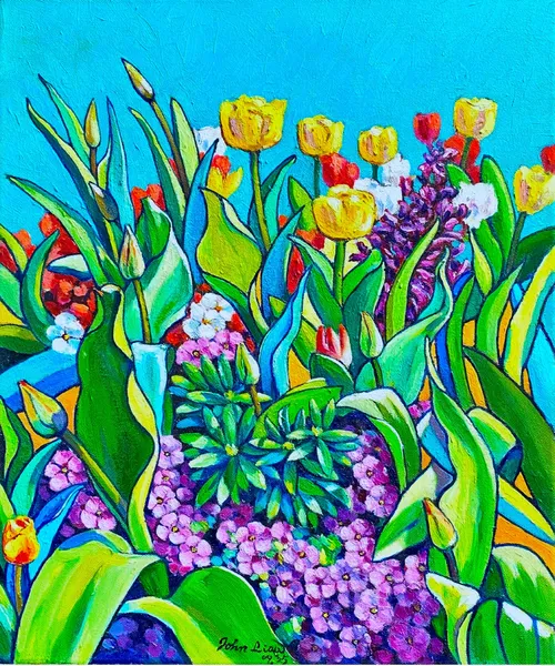 2025 生氣盎然 Full of vitality 60x50cm Oil on canvas